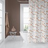 High-Quality Star Shower Curtain with Digital Print for Chic Bathroom Decor