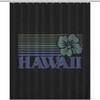 High-Quality Water Resistant Hawaii Shower Curtain For Bathrooms