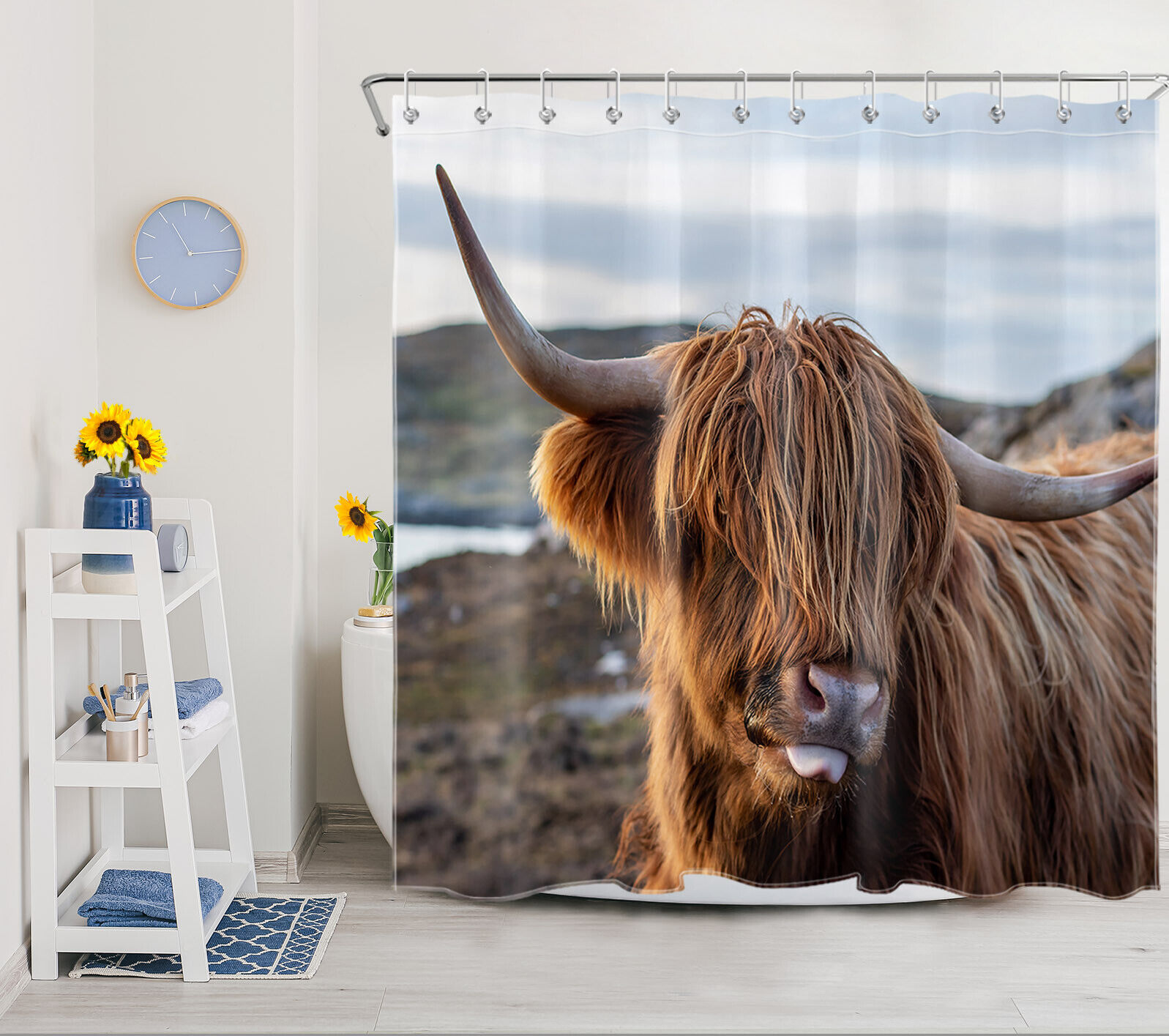 Highland Cow Bathroom Accessories - A Cute And Funny Touch To Your Bathroom