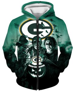 Highway Letter All Over Print 3D Hoodie For Fans Of Green Bay Packers