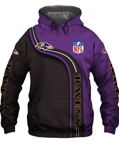 Highway Letter All Over Print Baltimore Ravens Zip Up Hoodie 3D Gifts For Fans