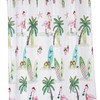 Holiday Flamingo Shower Curtain - Avantis Waterproof Bathroom Curtain