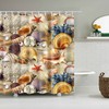 Holidays Mode Beach Shells Shower Curtain For A Vacation-Inspired Home Spa