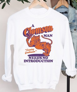 Homefield Apparel Clemson Man - Vintage Style T-Shirt Sweatshirt Hoodie for Fans