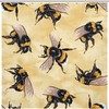 Honey Bees Shower Curtain For Hotel Or Home Bathroom Decor, Bath Curtains