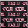 Honolulu Hawaii Flag Shower Curtain For Bathroom, Fabric And Durable, Washable