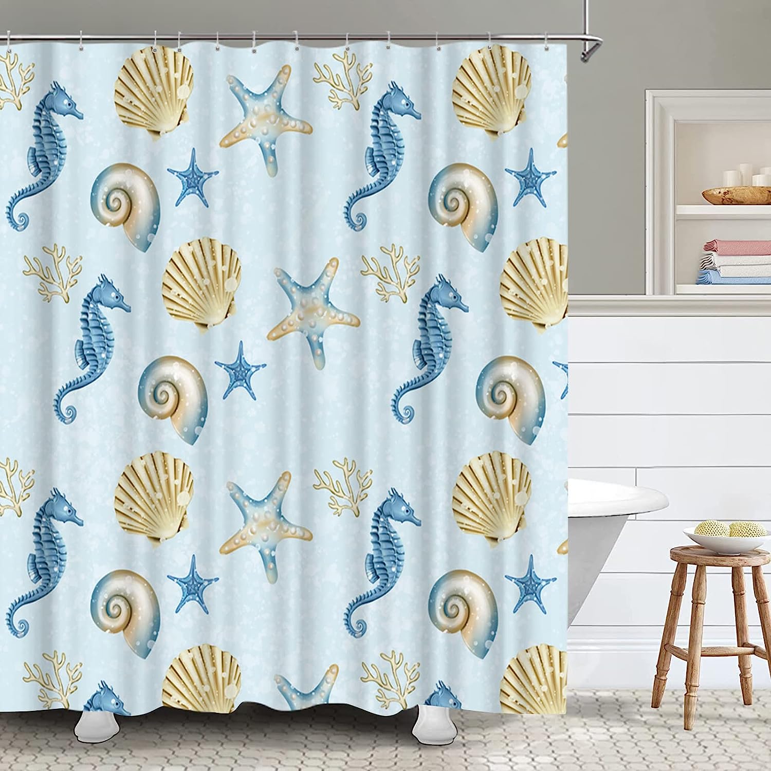 Hoot-Hoot! Owl Shower Curtain for Forest and Nighttime-Themed Bathroom Decor