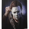 Horror Michael Myers Shower Curtain for Spooky Bathroom Dcor
