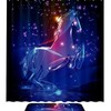 Horse Animal Modern Shower Curtain - Double Glide Hooks Included