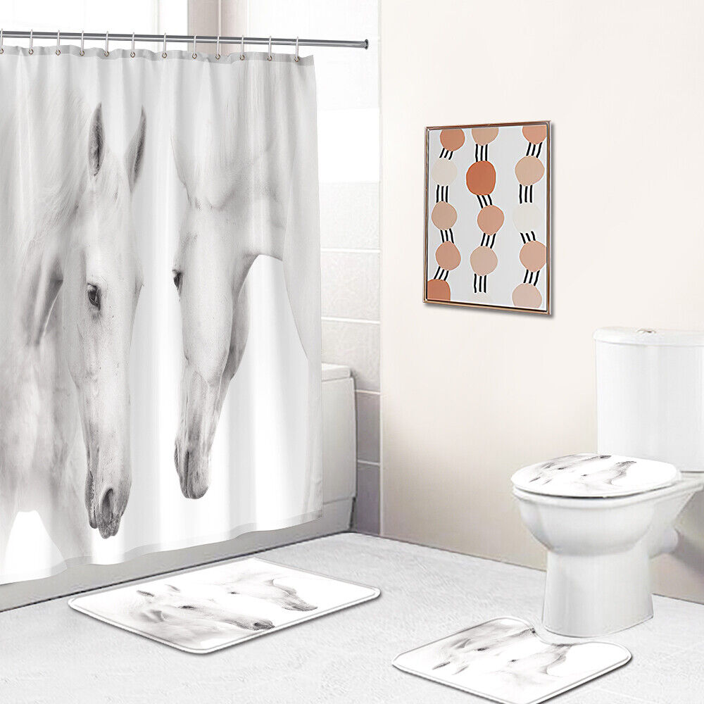 Horse Stallion Shower Curtain