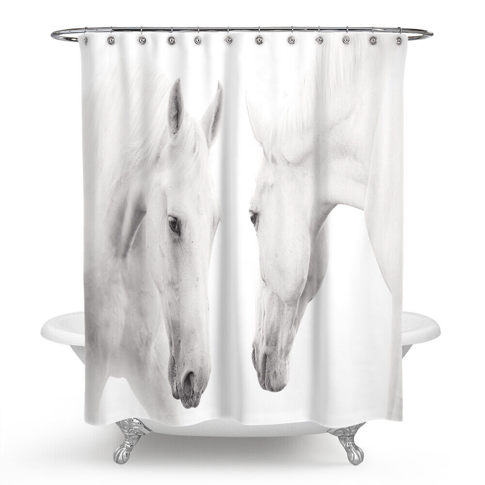 Horse Stallion Shower Curtain - Image 2