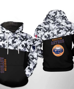 Houston Astros Mlb Camo Veteran 3D Hoodie Zipper Hoodie - Upgrade Your Sports Style