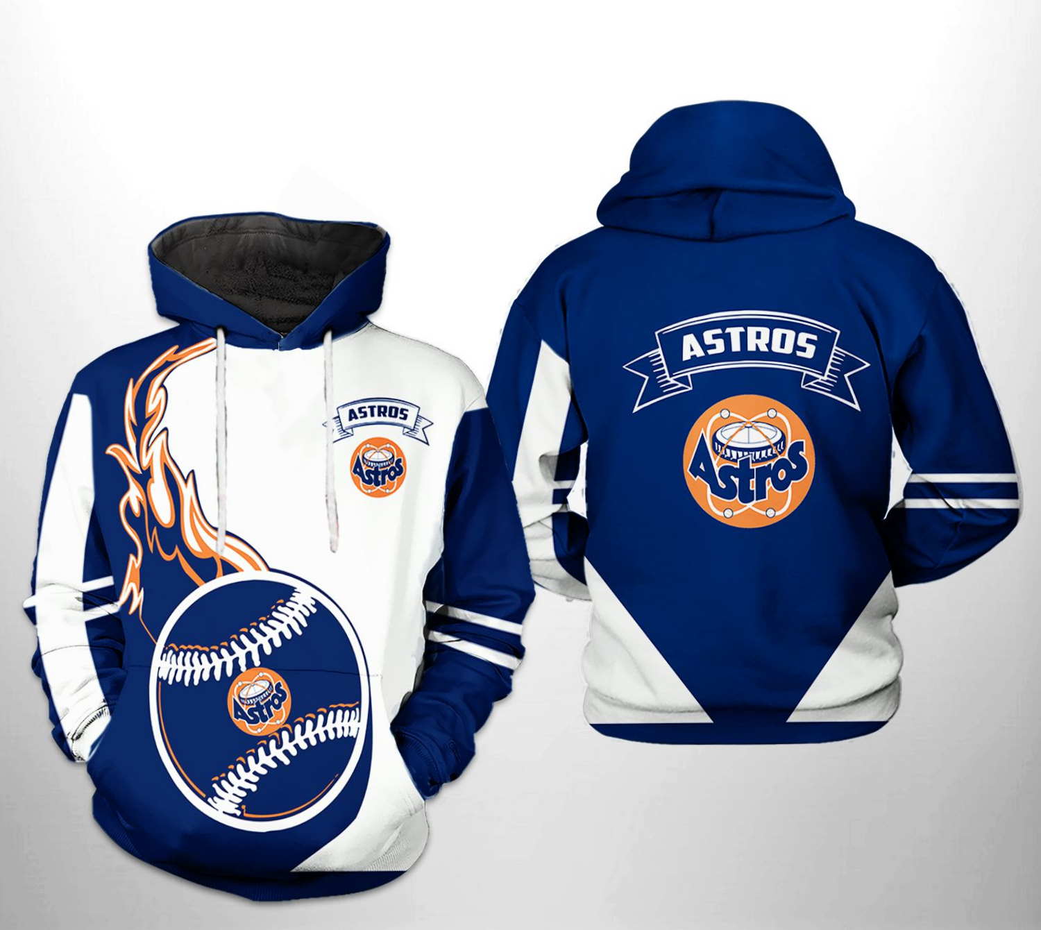 Houston Astros Mlb Classic 3D Hoodie Zipper Hoodie - Perfect For Fans Of Any Age