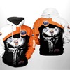 Houston Astros Mlb Skull Punisher 3D Hoodie Zipper Hoodie - Show Your Fan Spirit With Style