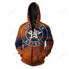 Houston Astros Nfl 3D All Over Print Zip Up Hoodie - Game Day Ready