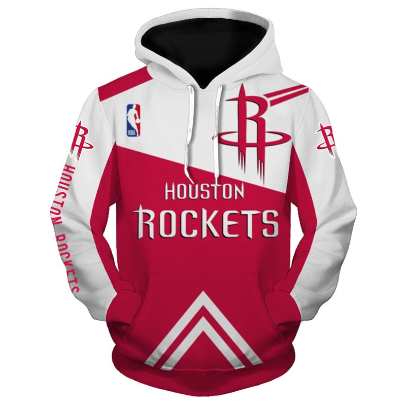 Houston Rockets 3D All-Over Print Zip Up Hoodie - Nhl Fan Gift