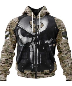Houston Texans Camo Hoodie With Custom Name & Number, Ideal Gift For Fans With All Over Print