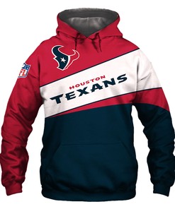 Houston Texans Hoodie 3D Zip Hoodie All Over Print, Perfect Gift For Fans