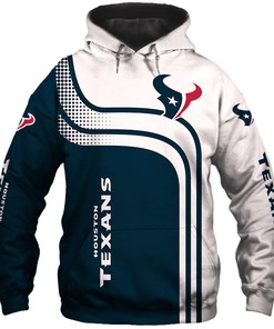 Houston Texans One Way 3D Zip Hoodie With All Over Print, Ideal Gift For Fans