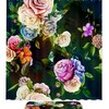 Hummingbird Rose Floral Vintage Shower Curtain Ideas Waterproof Washable