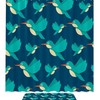 Hummingbirds Pattern Shower Curtain For A Chirpy Bathroom