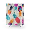 Humorous Pineapple Shower Curtain for Funny Gift Idea 