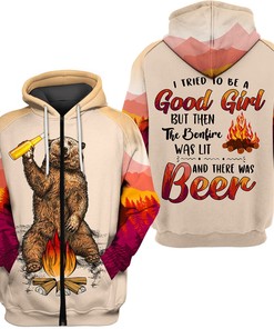 I Tried To Be A Good Girl Hoodie 3D All Over Print Ideal For Fans