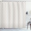 Impression Geometric Shower Curtain, Artistic Bathroom Decor