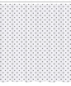 Impression Geometric Shower Curtain, Artistic Bathroom Decor
