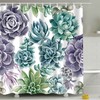 Indian Elephant Pattern Green And Blue Shower Curtain For Bathroom Decor 