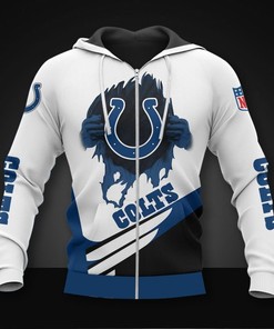 Indianapolis Colts Cool 3D Graphic 3D Hoodie - 3D Hoodies For Men