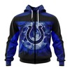 Indianapolis Colts Halloween Custom Name & Number 3D Hoodie - Gifts For Father'S Day