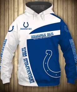 Indianapolis Colts Hoodie 3D Build The Monster With All Over Print, Perfect For Fans