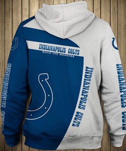 Indianapolis Colts Hoodie 3D Build The Monster With All Over Print, Perfect For Fans