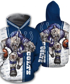 Indianapolis Colts Ultra Cool 3D Hoodie Gifts For Fans - Custom All Over Print Hoodie