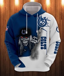 Indianapolis Colts Ultra Death 3D Graphic Hoodie Gift For Halloween - 3D Graphic Hoodies