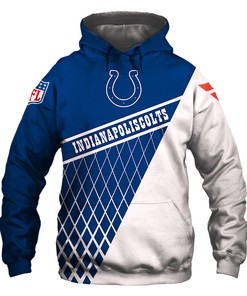 Indianapolis Colts Zip Hoodie Gift For Fan - Mens 3D Hoodies