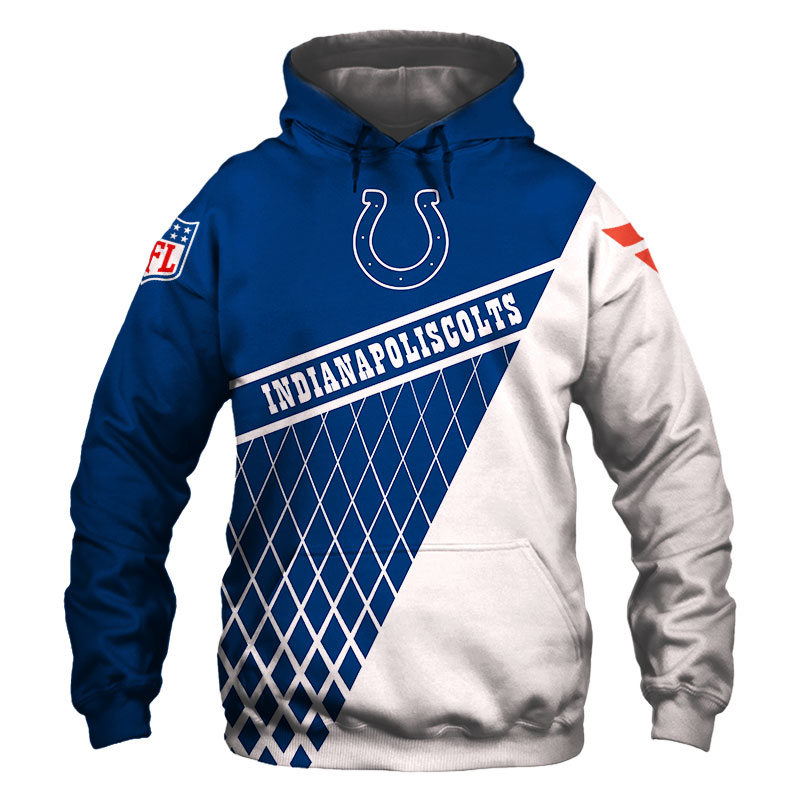 Indianapolis Colts Zip Hoodie Gift For Fan - Mens 3D Hoodies