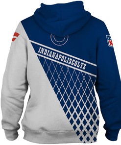 Indianapolis Colts Zip Hoodie Gift For Fan - Mens 3D Hoodies