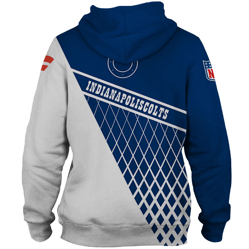 Indianapolis Colts Zip Hoodie Gift For Fan - Mens 3D Hoodies