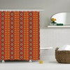 Indigenous Cultural Motif Shower Curtain - Ethnic Bathroom Decoration