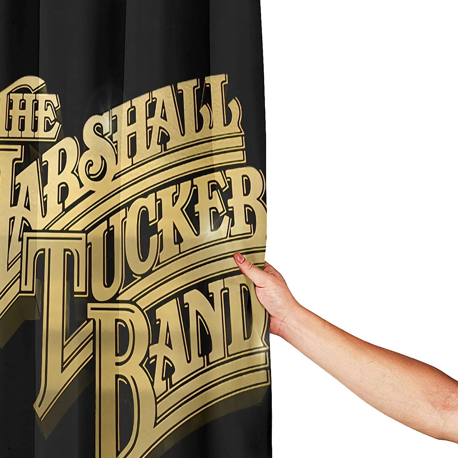 Inexpensive Durable Shower Curtain with Stylish Design by Tucker Marshalls
