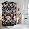 Inkburst Octopi Shower Curtain with SS10033 Print Design 