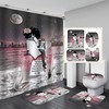 Inspirational Quotes African American Woman Full Moon Starry Sky Eiffel Tower Beach Perfume Fashion Bathroom Décor