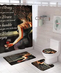 Inspiring African American Shower Curtain With Women For Your Empowering Bathroom