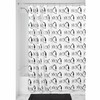 InterDesign Penguins Soft Fabric Shower Curtain in Black and White for Stylish Bathroom Decor 