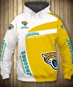 Jacksonville Jaguars 3D Zip Hoodie Pullover Gifts For Fans - Mens 3D Hoodies
