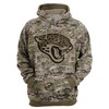 Jacksonville Jaguars Army Graphic Zip Hoodie Pullover 3D - All Over Print Hoodies For Women