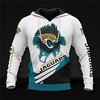 Jacksonville Jaguars Cool 3D Graphic 3D Hoodie - 3D Hoodies With Zippers