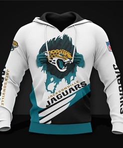 Jacksonville Jaguars Cool 3D Graphic 3D Hoodie - 3D Hoodies With Zippers